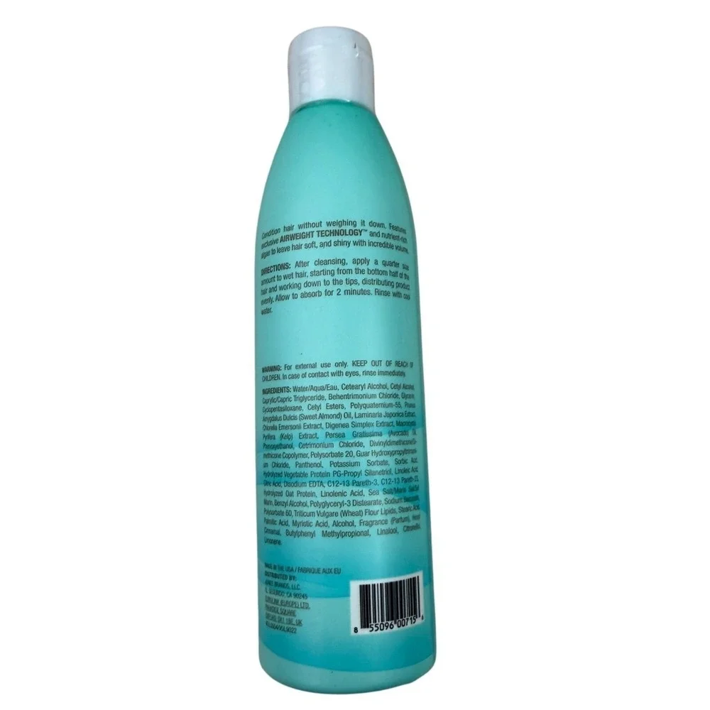 Volaire Weightless Fortifying Conditioner Unisex 8 oz Teal‎ Volumizing Airweight